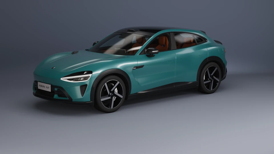 Vehicle Visualization: Xiaomi YU7